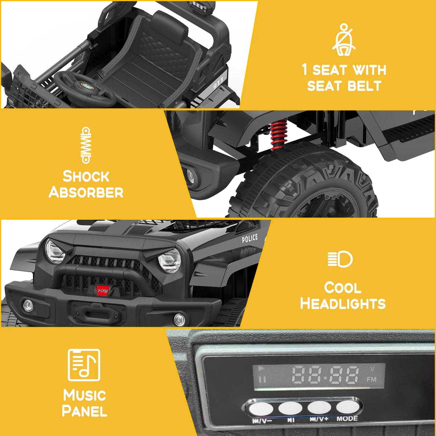 Ride On Electric Toy Car JP