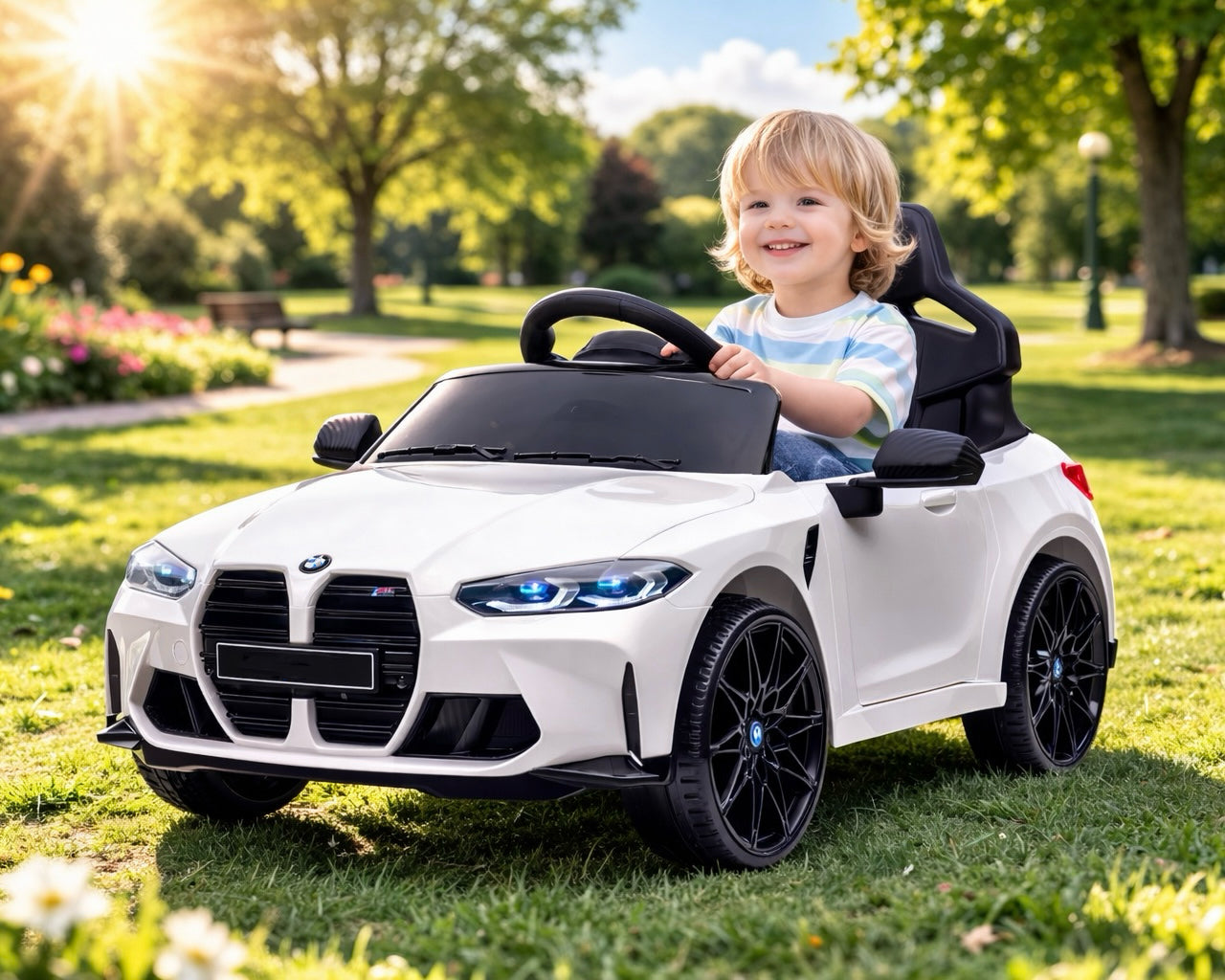 Ride On Electric Toy Car - BW