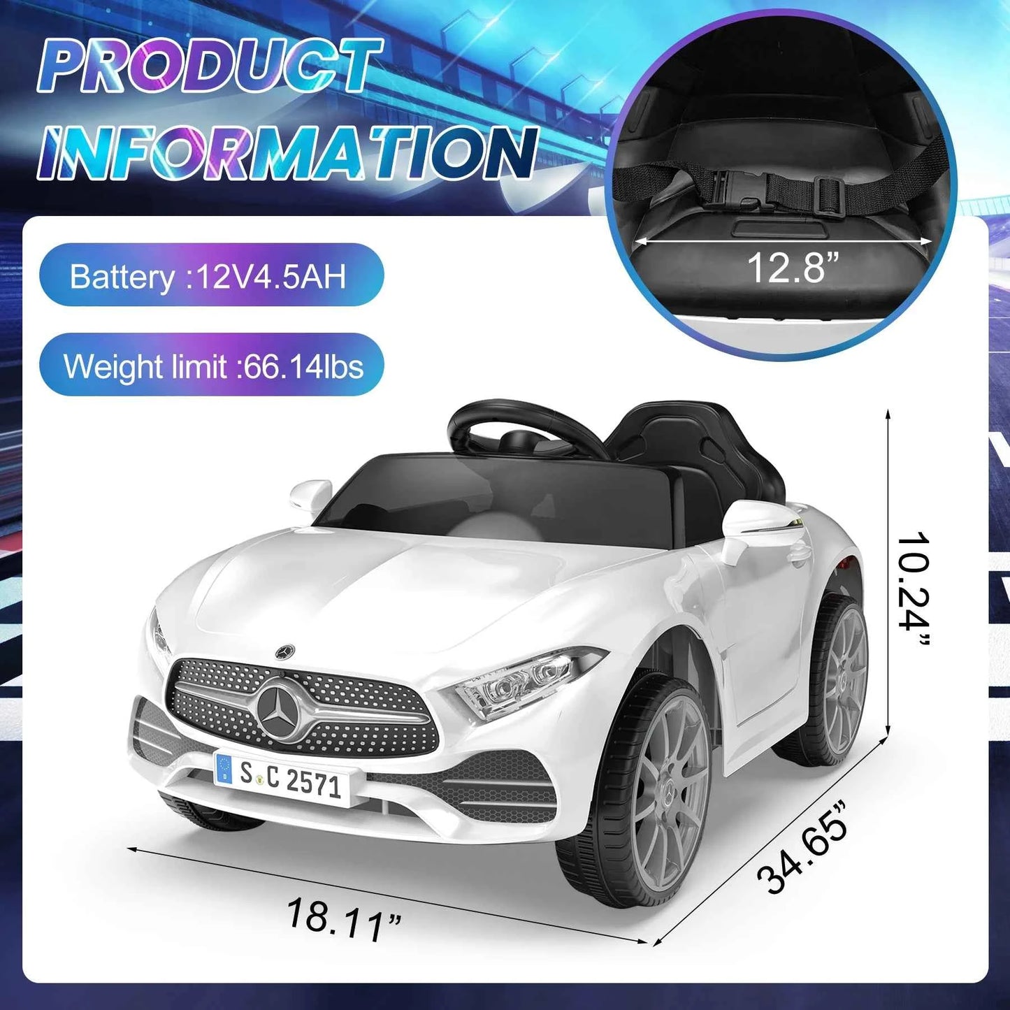 Ride On Electric Toy Car MB