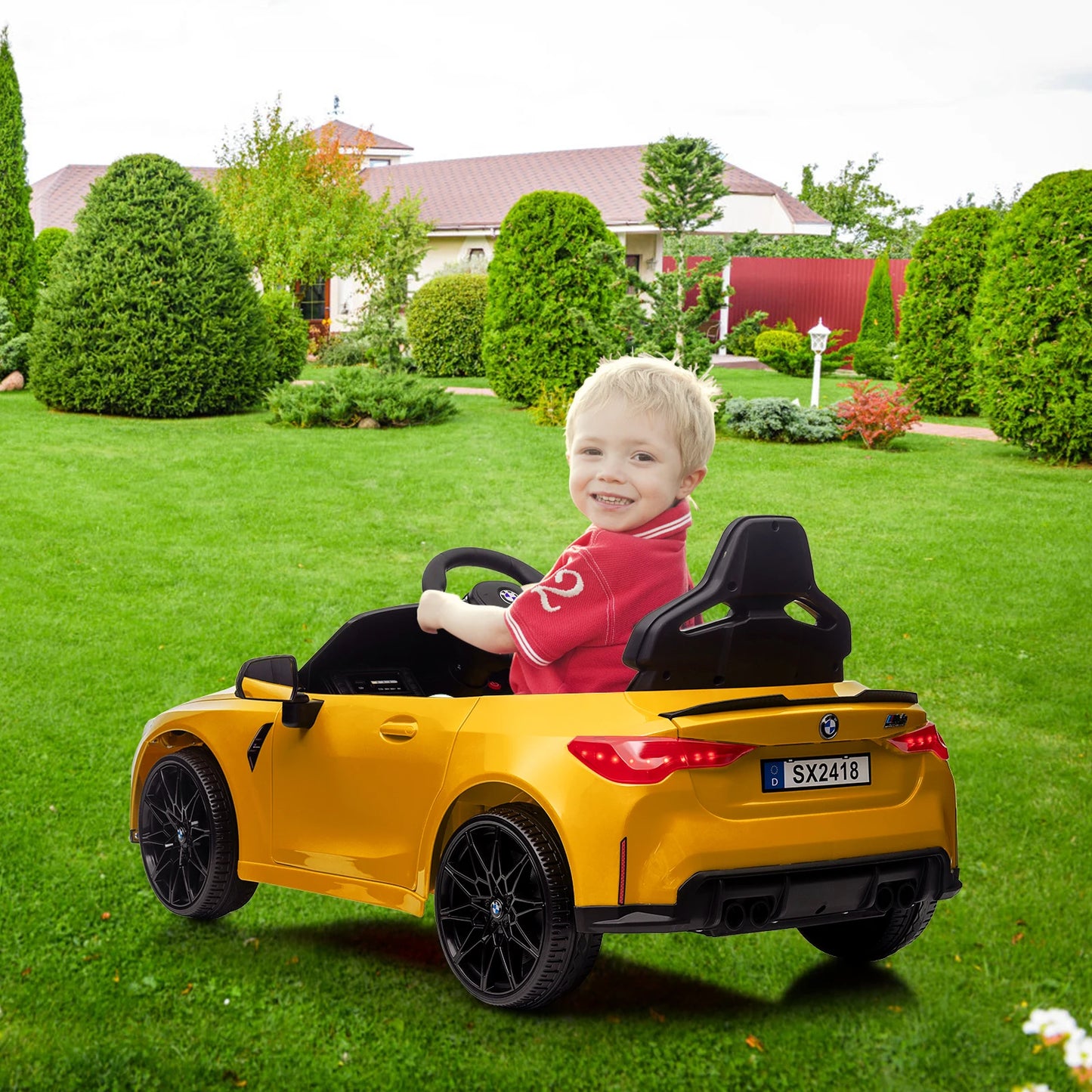 Ride On Electric Toy Car - BW