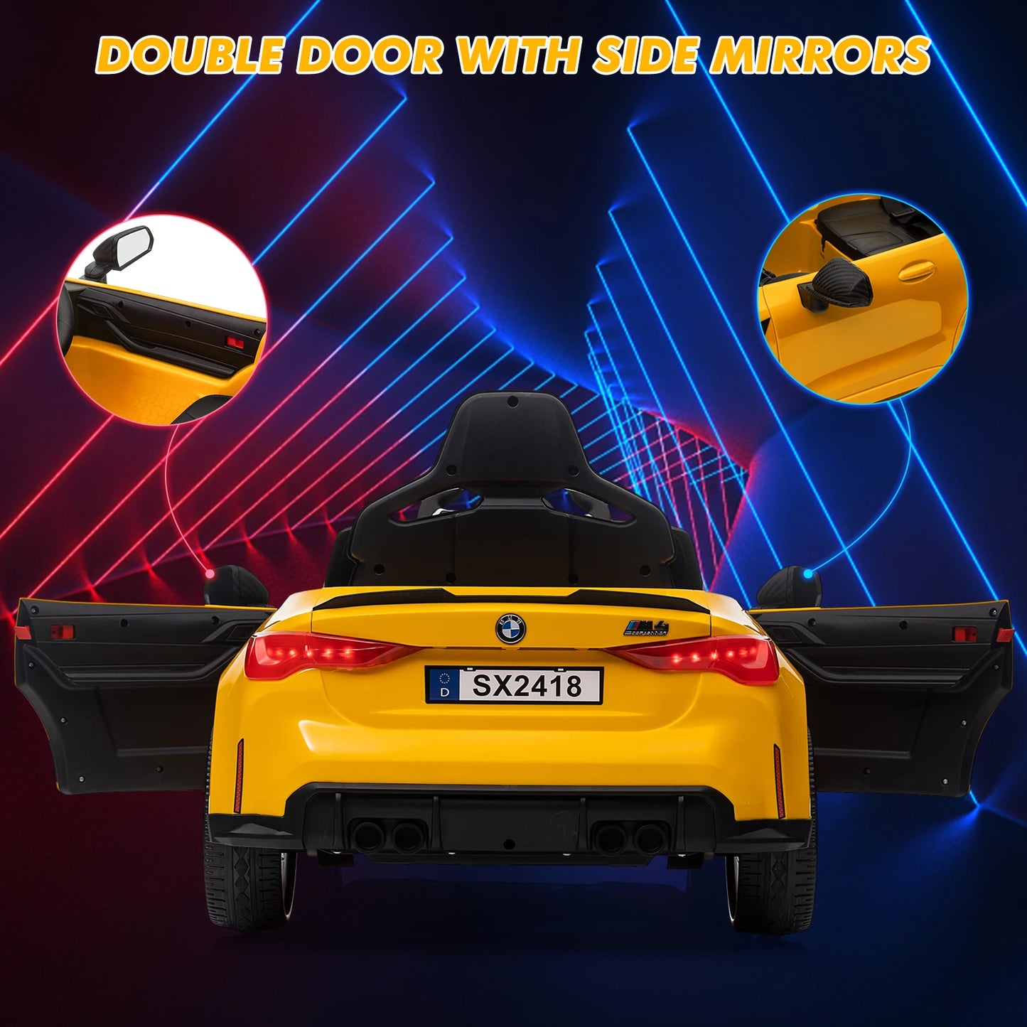 Ride On Electric Toy Car - BW